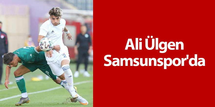 Ali Ülgen Samsunspor'da - samsun haber