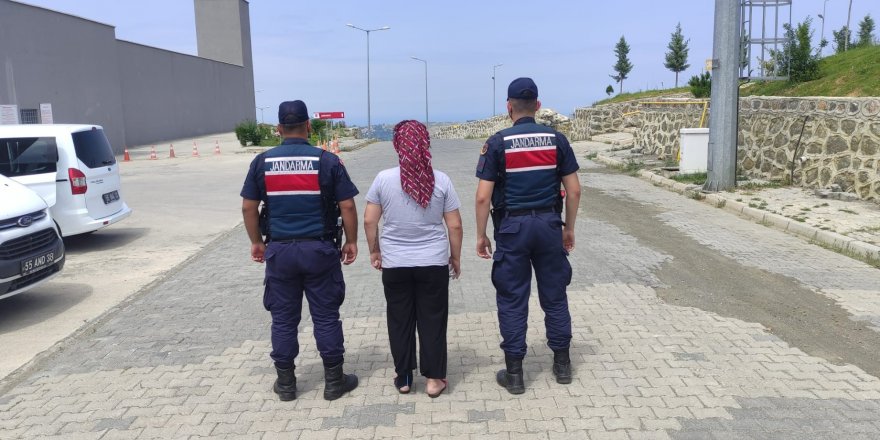 Samsun'da 3 yıl 9 ay kesinleşmiş hapis cezası bulunan kadın yakalandı - samsun haber