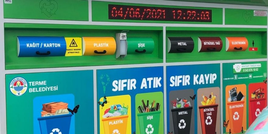 Samsun'daki sıfır atık kumbara sayıları hızla artıyor - samsun haber