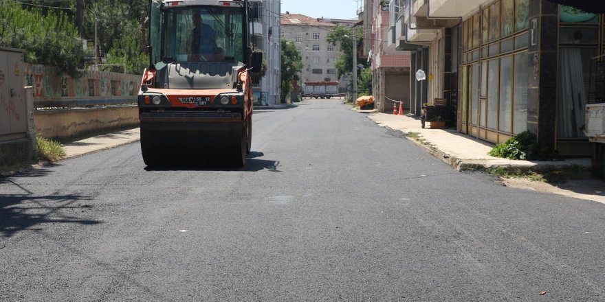 Bafra’da asfalt çalışmaları devam ediyor - samsun haber