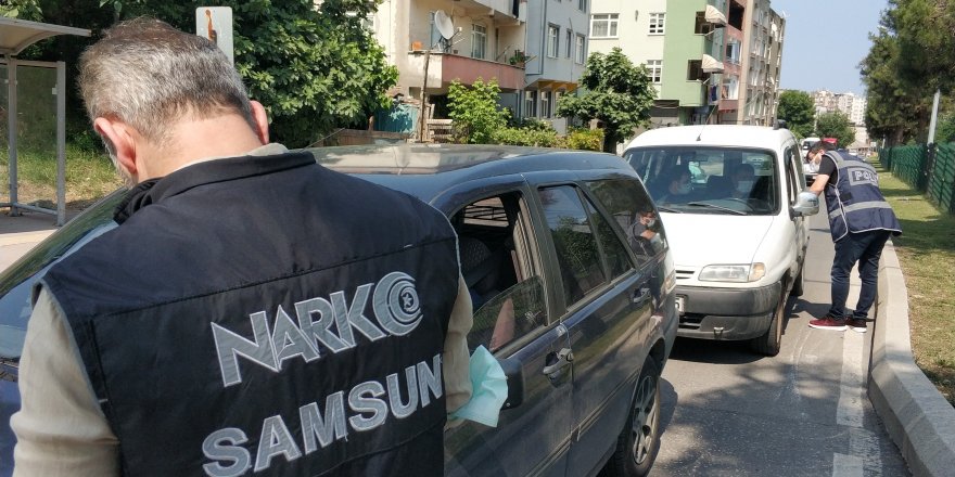 Samsun'da uyuşturucu uygulaması - samsun haber