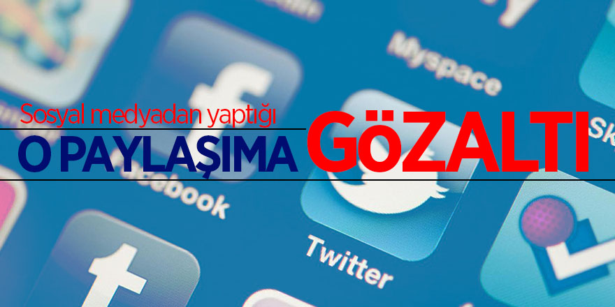 Sosyal paylaşım sitesi üzerinden silah satışı paylaşımına gözaltı 