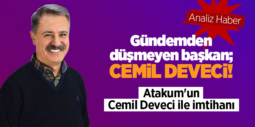 Gündemden düşmeyen başkan; Cemil Deveci! - samsun haber