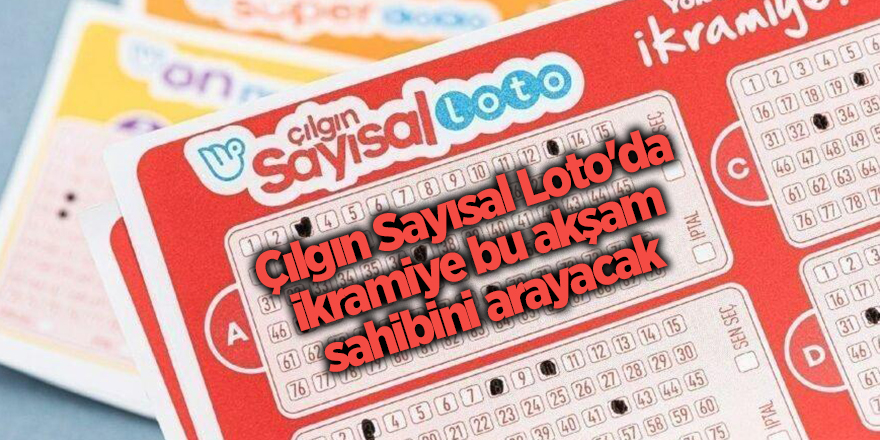 Çılgın Sayısal Loto'da ikramiye bu akşam sahibini arayacak - samsun haber