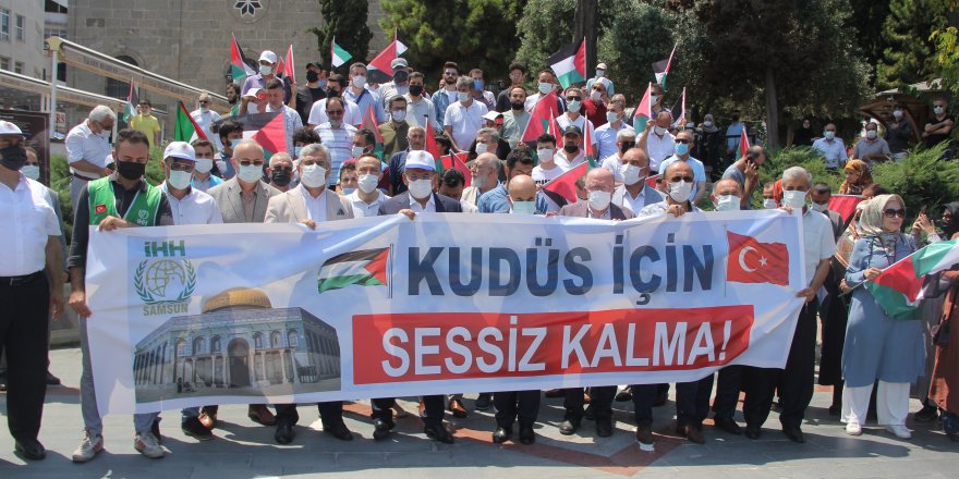 Samsun’da Kudüs için eylem - samsun haber