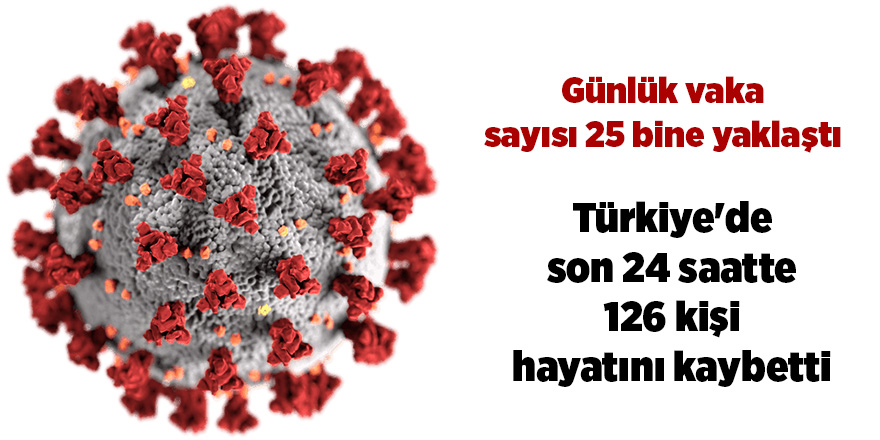 Türkiye'de son 24 saatte 126 kişi hayatını kaybetti - samsun haber