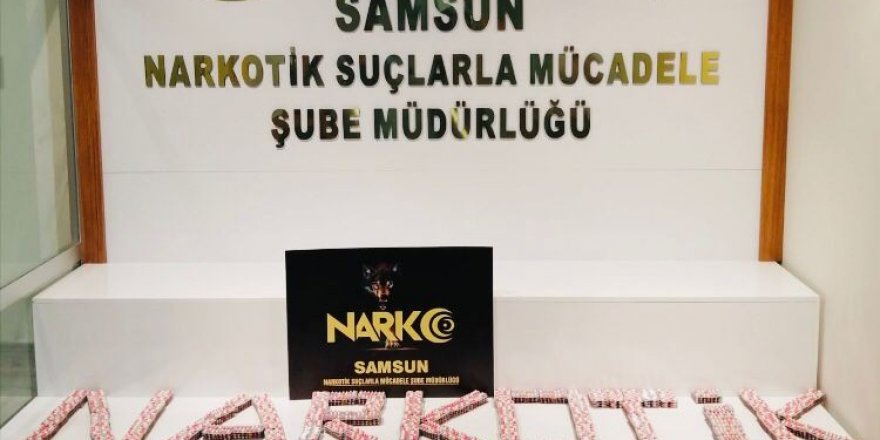 Samsun'da binlerce uyuşturucu hap ele geçirildi - samsun haber