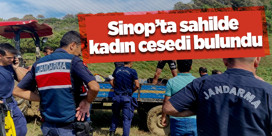 Sinop’ta sahilde  kadın cesedi bulundu - samsun haber