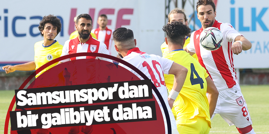 Samsunspor'dan bir galibiyet daha - samsun haber