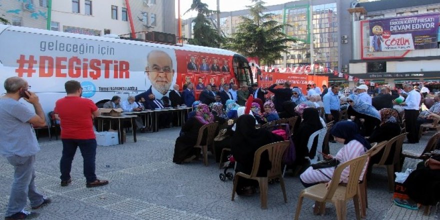 Karamollaoğlu, Samsun programı iptal etti