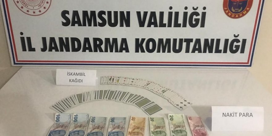 Samsun'da kumar baskını: 14 şahsa para cezası - samsun haber