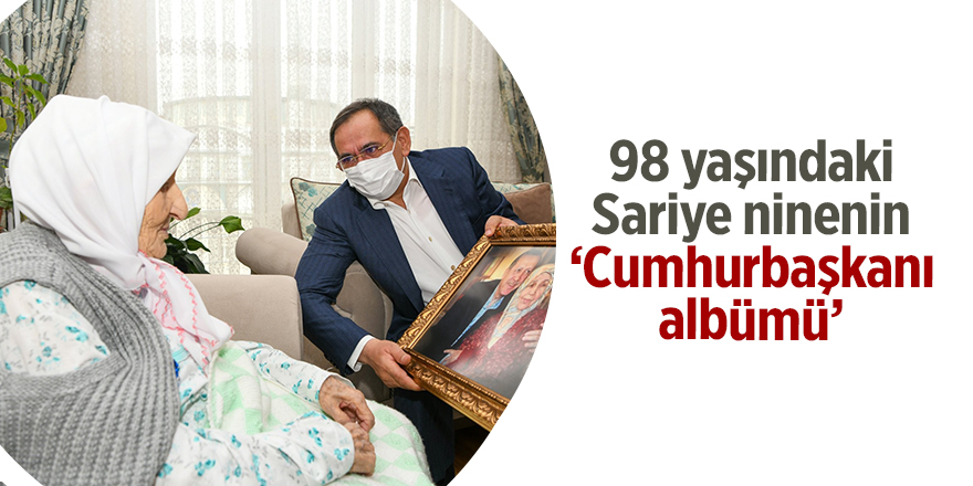 98 yaşındaki Sariye ninenin ‘Cumhurbaşkanı albümü’ - samsun haber