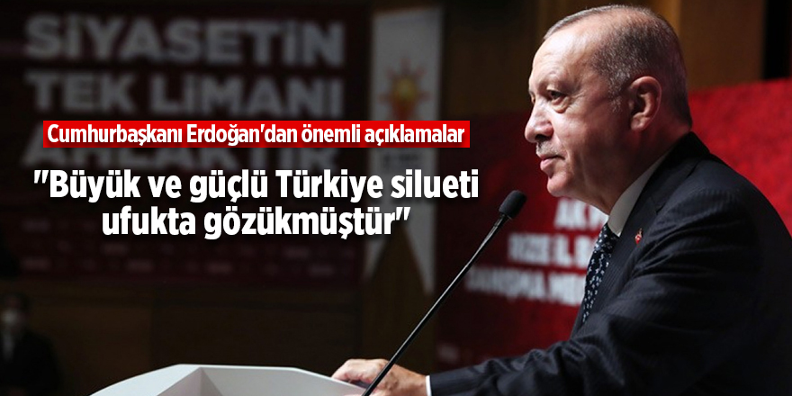 Cumhurbaşkanı Erdoğan'dan önemli açıklamalar