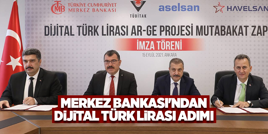 Merkez Bankası'ndan Dijital Türk Lirası adımı