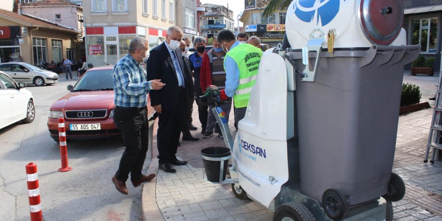 Bafra temizliğine iki yeni araç - samsun haber