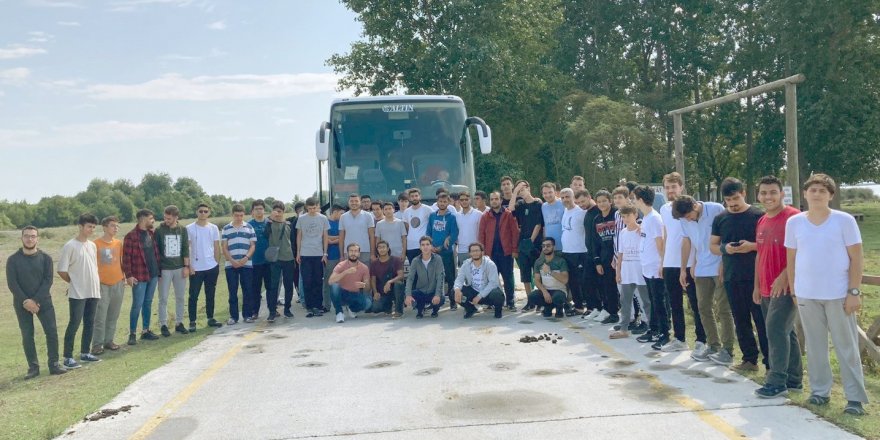 Gaziantepli öğrenciler 'Kuş Cenneti’ne hayran kaldı - samsun haber