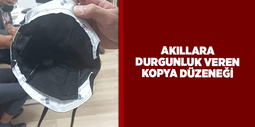 Akıllara durgunluk veren kopya düzeneği