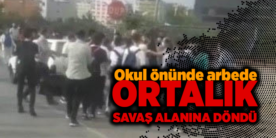 Ortalık savaş alanına döndü