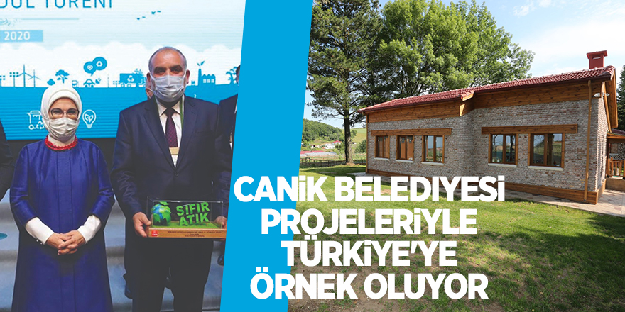 Canik Belediyesi projeleriyle Türkiye'ye örnek oluyor