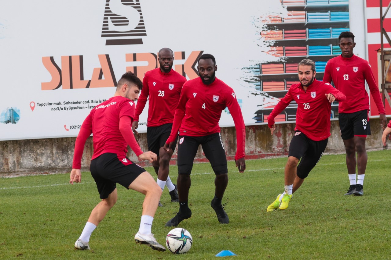 Samsunspor taktik çalıştı