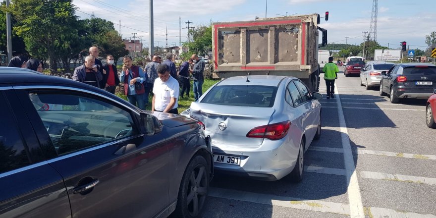 Samsun’da zincirleme trafik kazası - samsun haber