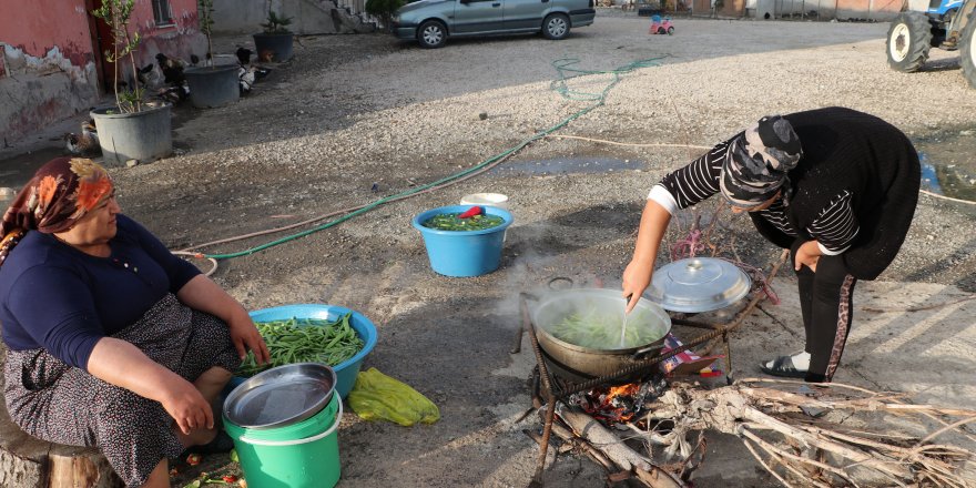 Havza'da kadınlar kışa hazırlanıyor - samsun haber