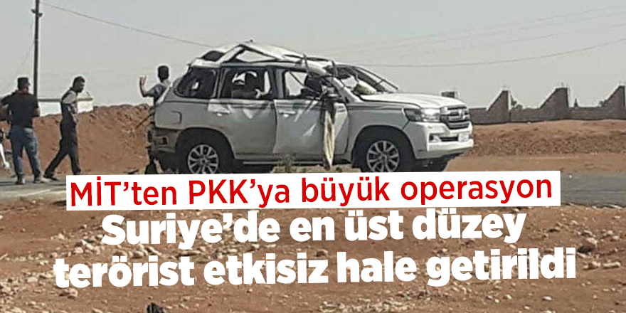 MİT’ten PKK’ya büyük operasyon