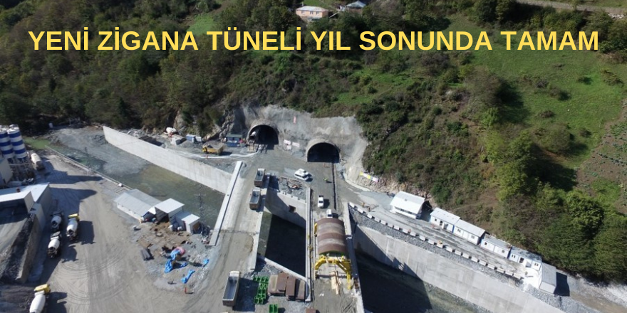 Yeni Zigana Tüneli’nde kazı işlemlerinin yüzde 94'ü tamamlandı