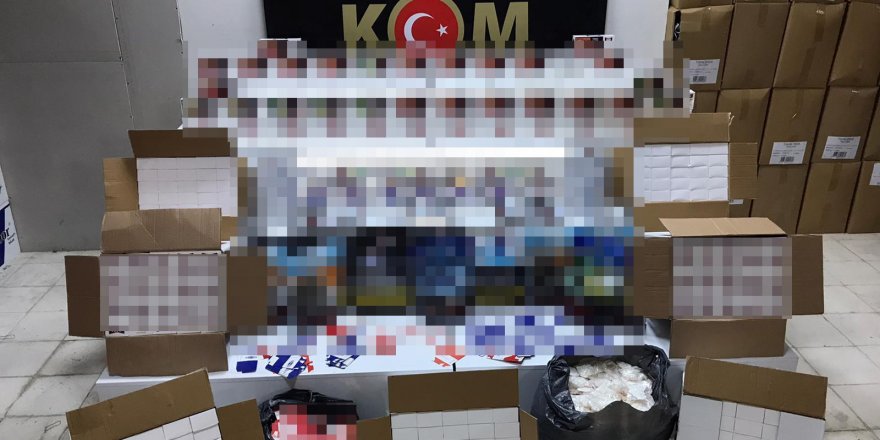 Samsun'da paketler halinde kaçak sigara mamulleri ele geçirildi - samsun haber