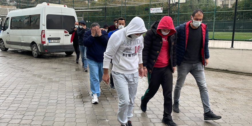 Samsun'da torbacı operasyonu!  5 kişi tutuklandı - samsun haber