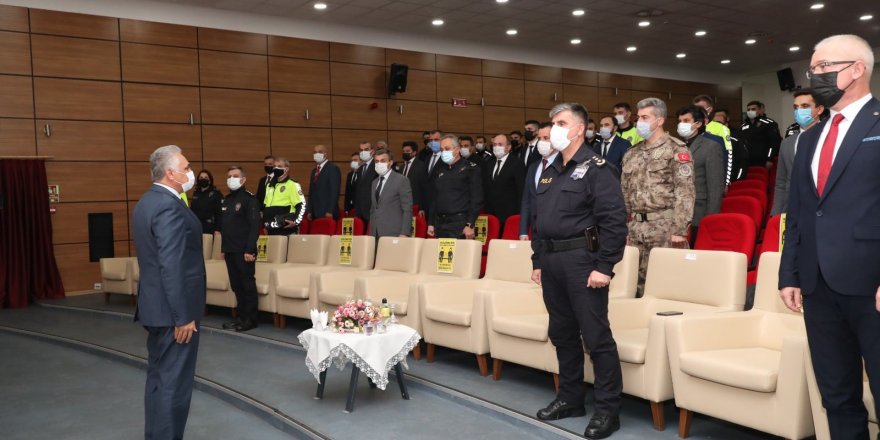 Selzedelerin imdadına koşan emniyet mensuplarına teşekkür belgesi