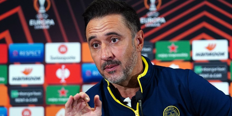 Vitor Pereira: "Antwerp maçından 3 puan almanın çok önemli olduğunu biliyoruz"