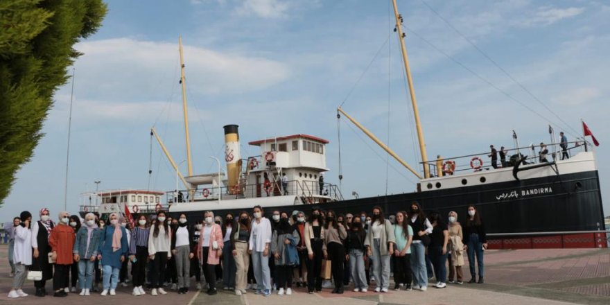 Üniversite öğrencileri Samsun'u gezdi - samsun haber