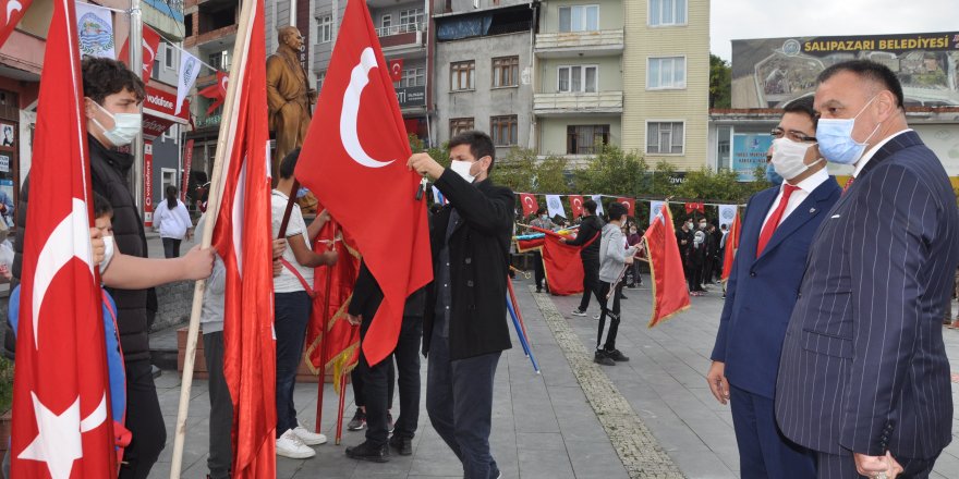 Salıpazarı'nda 98. yıl gururu - samsun haber