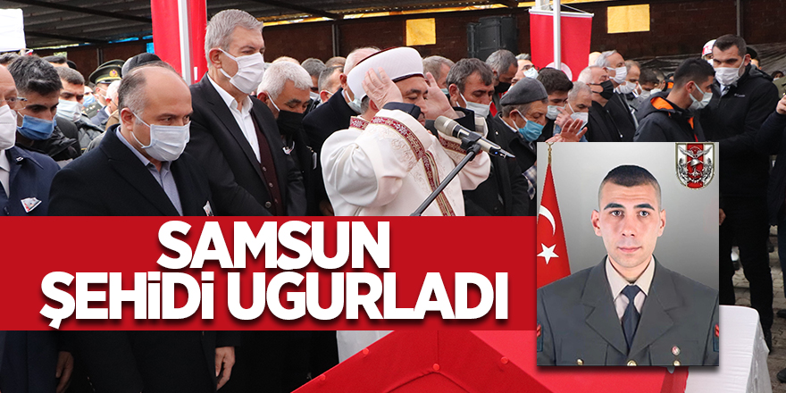 Samsun şehidi uğurladı - samsun haber