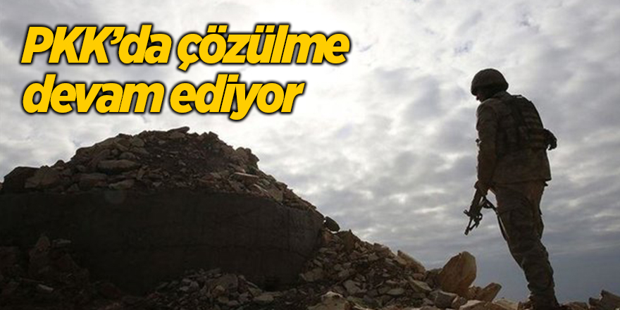 PKK’da çözülme devam ediyor