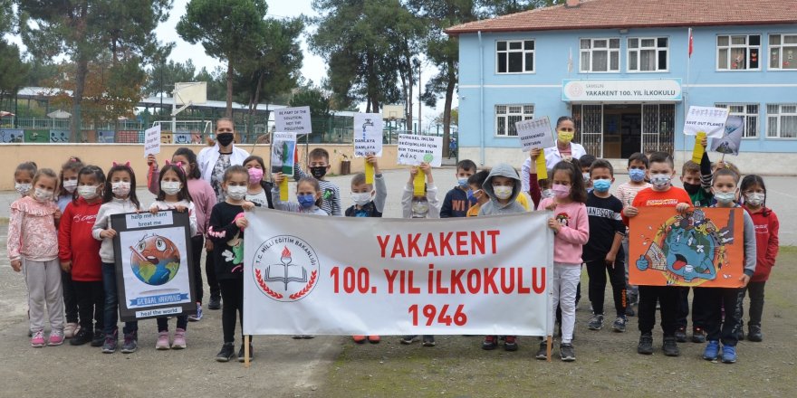 Yakakent 100. Yıl İlkokulu'ndan büyük başarı!  Dünyada 250 okul arasına girdi