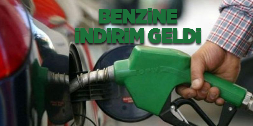 Benzine indirim geldi