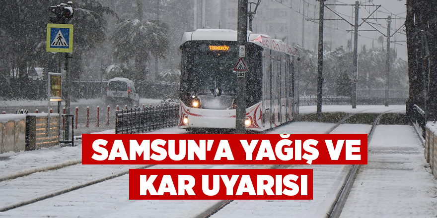 Samsun'a yağış ve kar uyarısı - samsun haber