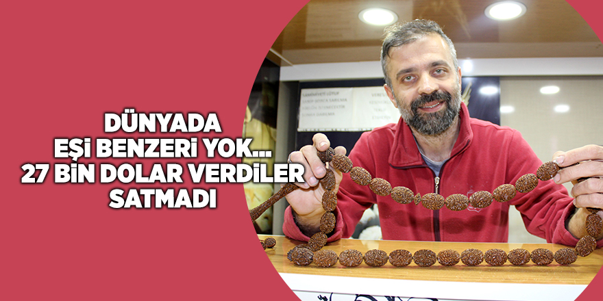 Dünyada eşi benzeri yok... 27 bin dolar verdiler satmadı