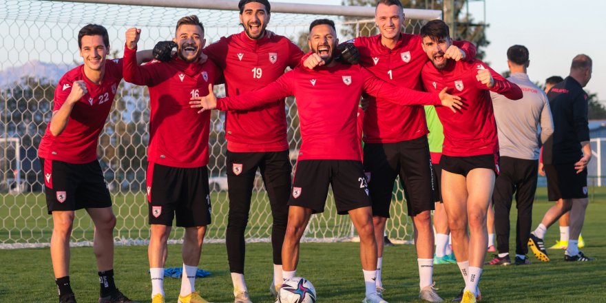 Samsunspor Fraport TAV Antalyaspor maçına hazır - samsun haber