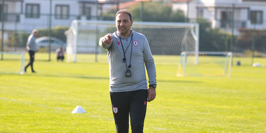 Samsunspor Teknik Direktörü Çapa: Coşku, istek ve arzu çok güzel