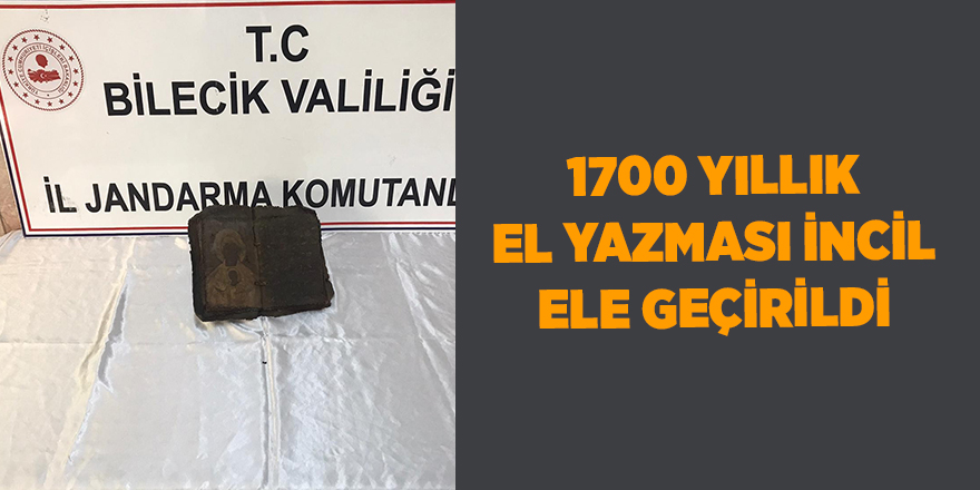 1700 yıllık el yazması İncil ele geçirildi