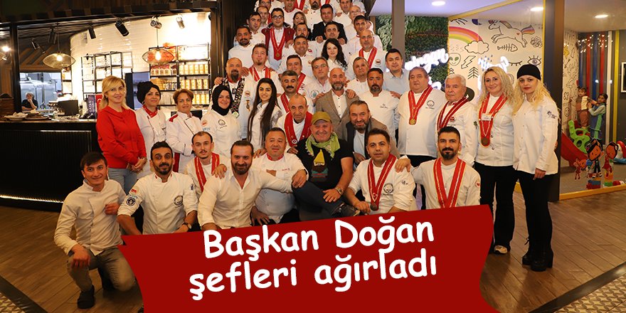 Başkan Doğan şefleri ağırladı - samsun haber