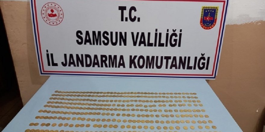 Samsun'da Roma dönemine ait 606 sikke ele geçirildi - samsun haber