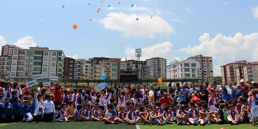 Atakum Belediyespor sezonu açtı