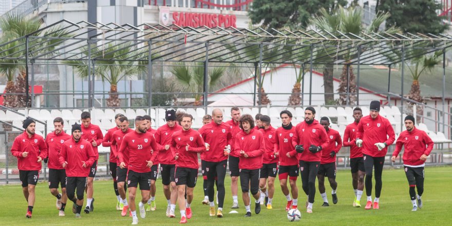 Samsunspor Beypiliç Boluspor maçına hazır - samsun haber