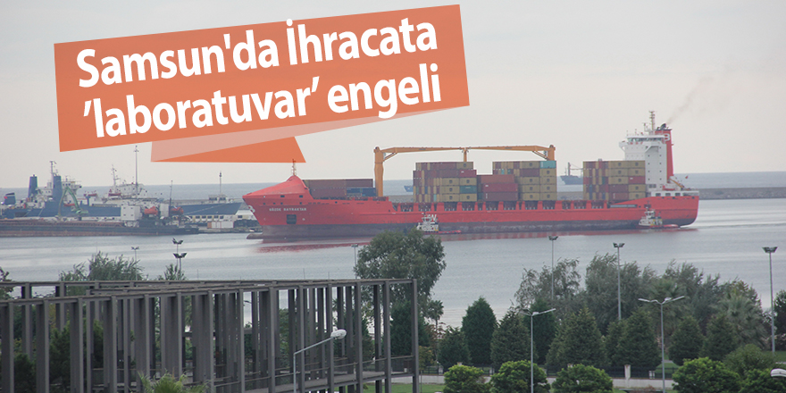 Samsun'da İhracata ’laboratuvar’ engeli - samsun haber