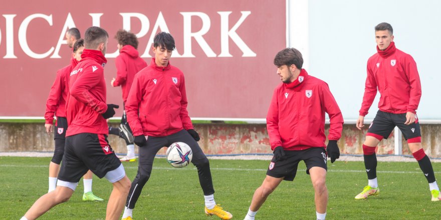 Samsunspor Ziraat Türkiye Kupası maçına hazırlanıyor - samsun haber