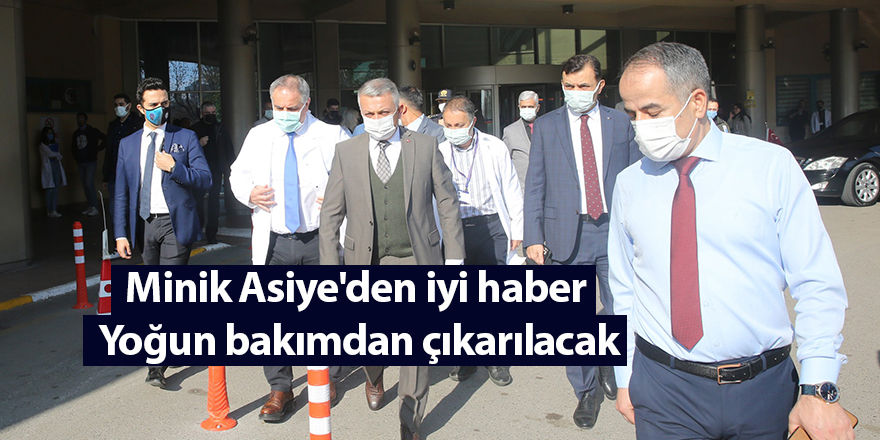 Minik Asiye'den iyi haber!  Yoğun bakımdan çıkarılacak